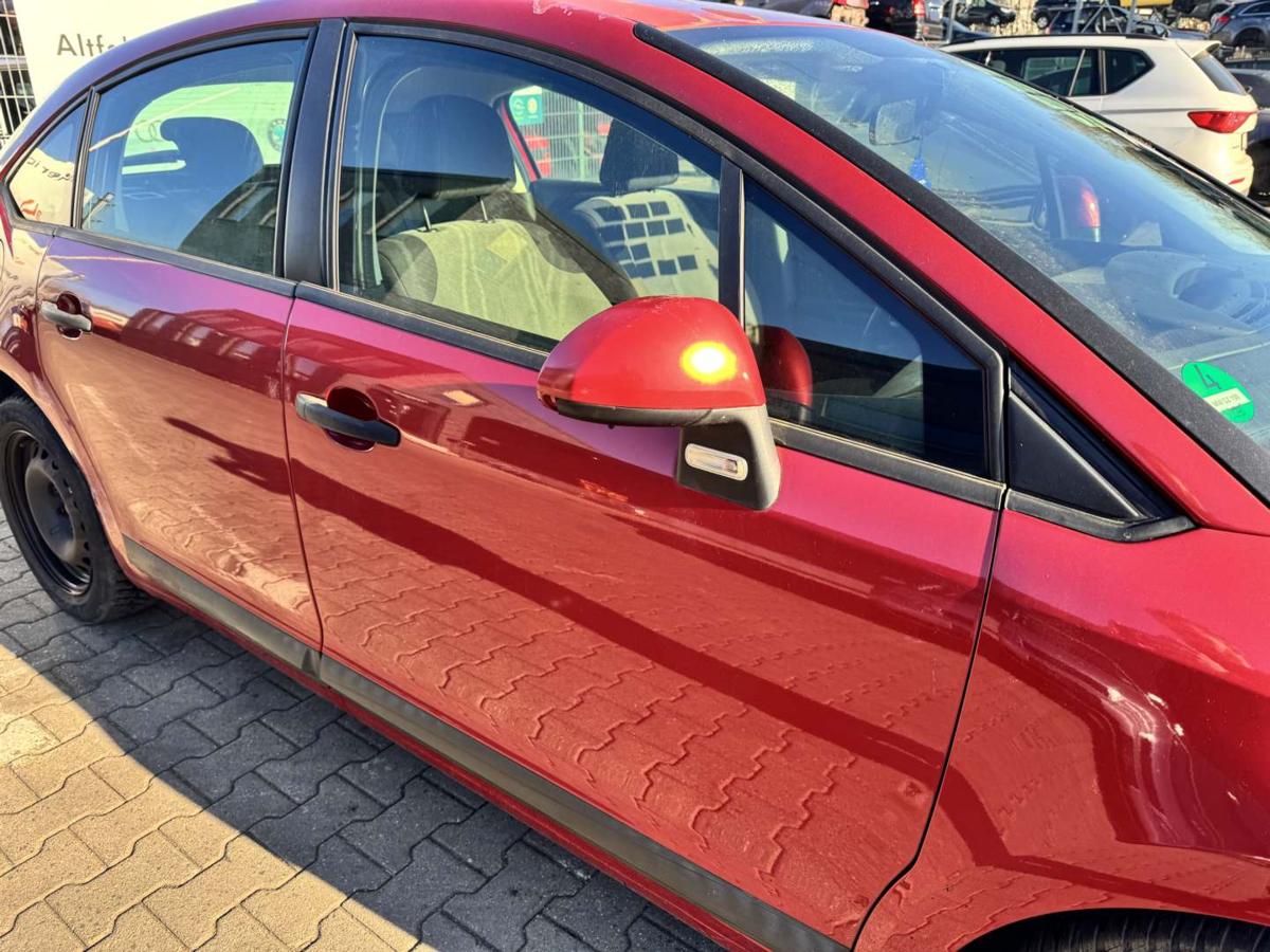 Citroen C4 original T&uuml;r vorn rechts EKQ Luziferrot 5-T&uuml;rer Rohbau Bj.2007